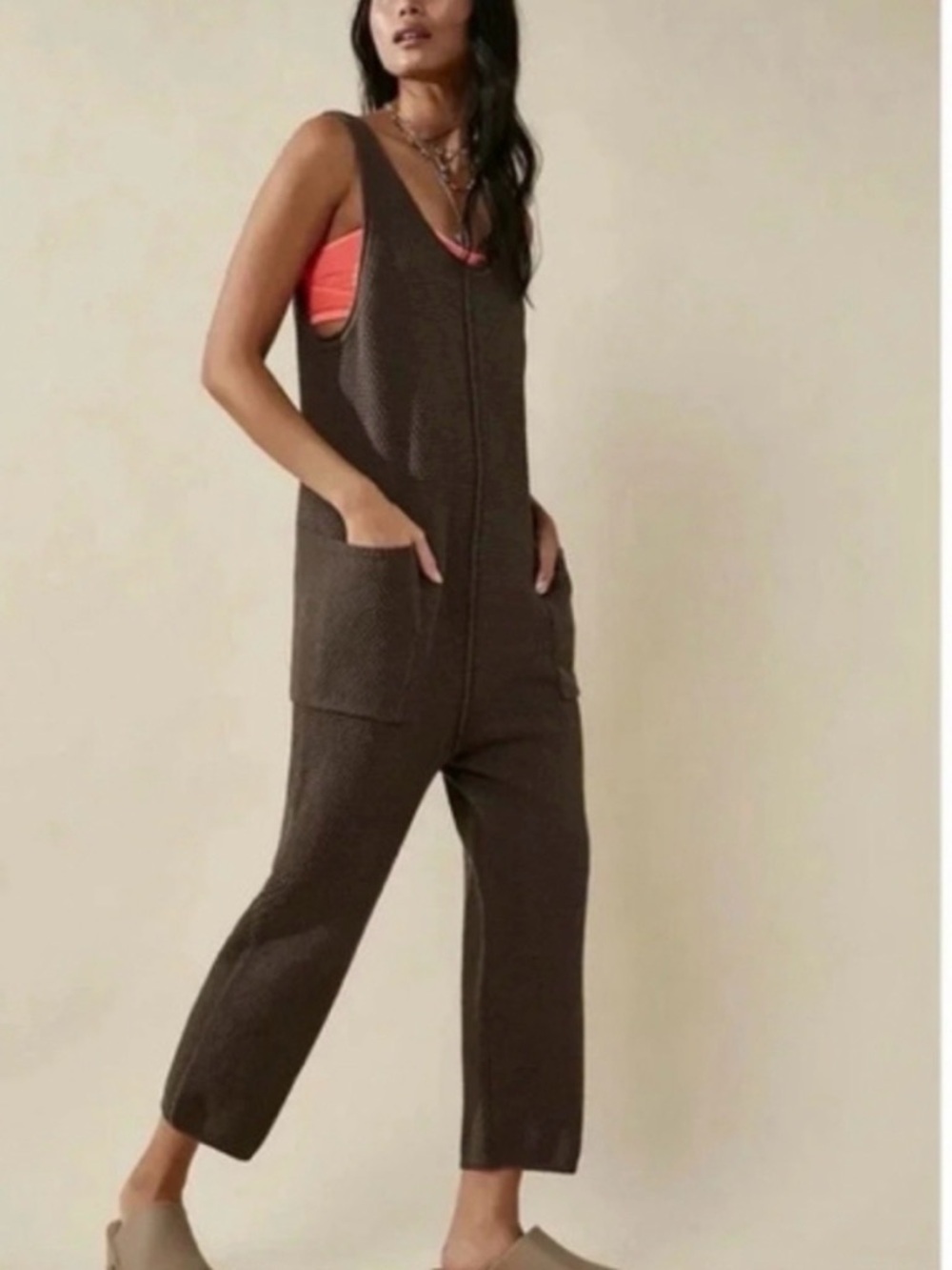 Free People Beach Hailee Sweater Jumpsuit